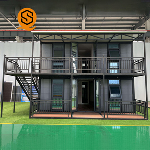 Struttura Prefabbricata Shinestone in Acciaio Zincato da 40 Piedi per <span class=keywords><strong>Casa</strong></span> Container, <span class=keywords><strong>Dimensioni</strong></span> Personalizzabili con Layout Personalizzato - Product Image 4