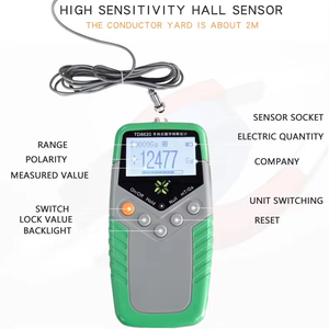 เครื่องวัดแม่เหล็กแบบดิจิตอลแบบมือถือ 3Q เครื่องวัดแม่เหล็กไฟฟ้า เครื่องวัดความแรงของสนามแม่เหล็ก เครื่องวัดความแรงของแม่เหล็ก - Product Image 3
