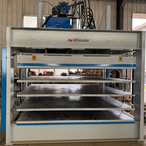 Presse à feuilles en plastique à chauffage haute température multi-couches Machine de recyclage hydraulique à <span class=keywords><strong>chaud</strong></span> en plastique - Product Image 5