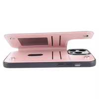 Hanman pour IPhone 16E 2025 Étui pour téléphone portable 16E Porte-cartes de luxe Housse portefeuille