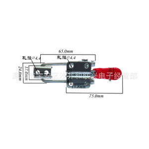 GH-40323 Quick Clamp Thumb Operated 65 Mm Zinc Alloy <b>Fastener</b> For Equipment Fixing - Product Image 1