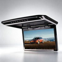 10,1 Zoll IPS Klappbarer Auto-Monitor Universeller Schlanker Decken-MP5-Player mit HDMI USB SD für Kleinwagen SUV Dachmonitor