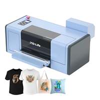 PYD Life USA Set pencetak DTF Desktop 30cm, pemurni Film, tinta dan bubuk A3 XP600
