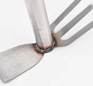 <span class=keywords><strong>Houe</strong></span> de jardin à <span class=keywords><strong>deux</strong></span> têtes et trois <span class=keywords><strong>dents</strong></span> pour le désherbage et le creusement - Product Image 5