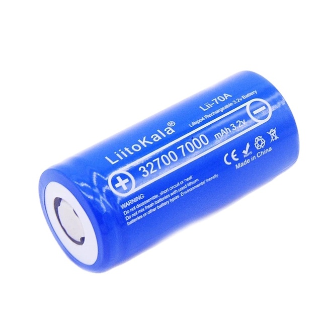 Original Liitokala 32700A IFR32700 7000mAh 3.2v Lii- 70A Battery Lifepo4 32700 Rechargeable Batteries Cells for Electric Vehicle