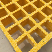 Grille en PRV haute résistance 38x38x25mm durable, très résistante à la corrosion chimique, modèle Yulong YL-FG pour le traitement des eaux usées