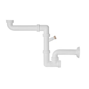 Sifón de Inspección para Tuberías de 1 y 1 1/2 Pulgadas, Ahorra Espacio - Product Image 2