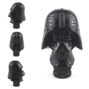 Pomo de Palanca de Cambios Doble Universal XGS de Fábrica OEM al por Mayor con Mango Negro y Rojo Warrior para Palanca Manual y Automática - Product Image 2