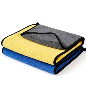 <span class=keywords><strong>Panno</strong></span> in <span class=keywords><strong>microfibra</strong></span> super assorbente in pile corallo senza bordi 500gsm 40x40cm per asciugatura e lucidatura auto Cina - Product Image 1