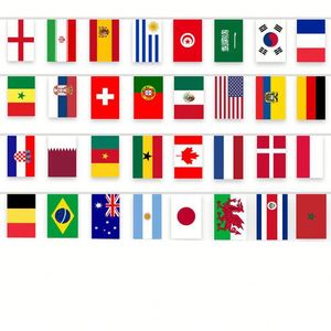 Banderines Personalizados con Diseño a Medida, Guirnaldas de Banderas para Decoración de Fiestas, Bares, Festivales y Eventos - Product Image 2