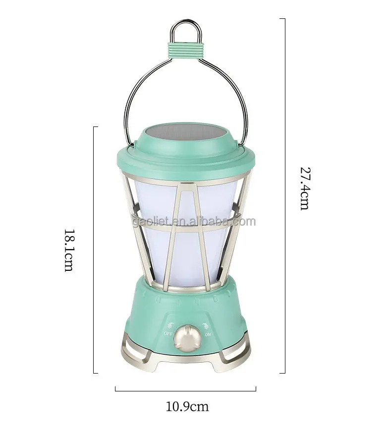 New Design Multi-Function Portable Outdoor Solar Camping Tent Light