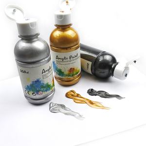 ร่างกายหนักขวดโลหะฉลากส่วนตัวสีอะคริลิค - Product Image 6