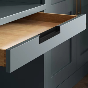 Slotted Concealed Pull Handle for Cabinet Kitchen Doors-Built-in Invisible Installation Aluminum Alloy Modern Design Hotel Use - Product Image 1