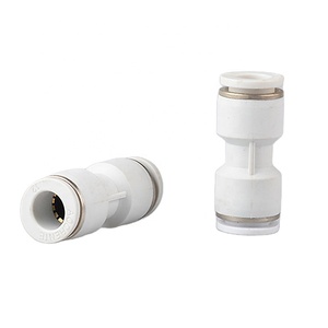 Raccord pneumatique à emboîtement rapide en plastique et laiton <span class=keywords><strong>de</strong></span> qualité supérieure, série PUC PC PG, avec surface lisse et connexion pour tuyau - Product Image 5