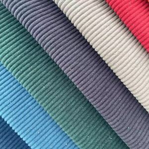 Tissu en velours côtelé épais en polyester 100% à bas prix, tricoté en chaîne, pour la sellerie de canapé, les vêtements, les pantalons - Product Image 2