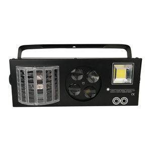 Luces Estroboscópicas LED YSH para Escenario, Luces de Baile LED Interactivas con Láser RGB para DJ, Iluminación Interactiva Colorida para Discotecas, Bares y Escenarios - Product Image 6