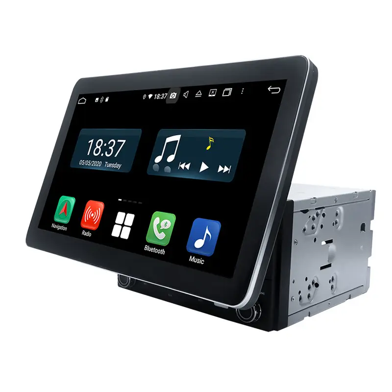 10.1 pouces chargeur sans fil pour téléphone lecteur DVD de voiture de haute qualité avec GPS Radio AUX dans DVR multi-touch Android Car Radio