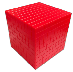 Outils d'école <span class=keywords><strong>mathématique</strong></span> <span class=keywords><strong>Base</strong></span> en plastique lisse non toxique Dix blocs - Product Image 2