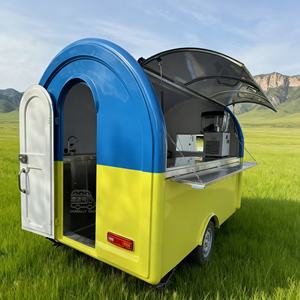 Remorques entièrement équipées aux normes américaines pour la vente rapide de jus, chariots de restauration mobiles, chariots à snacks - Product Image 3