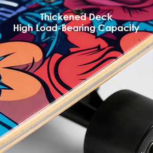 ZHOYA Planche à roulettes 28 pouces <span class=keywords><strong>en</strong></span> érable pour enfants, idéale pour la ville, le commuting et les débutants, planche à quatre roues, modèle Single Flip - Product Image 5