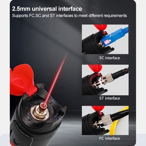 UNI-T UT691A-10 UT691A-30 Stylo à lumière rouge 2,5 mm Interface SC/FC/ST Localisateur visuel de défauts Source de lumière rouge Test de câble optique L75 - Product Image 5