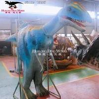 Costume de dinosaure animatronique de jambe cachée adulte réaliste réaliste réel personnalisable pour la vente de parc d'attractions