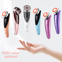 Appareil d'ionophorèse 2025, vibration faciale, photon, rajeunissement de la peau, micro-courant, masseur facial multifonctionnel