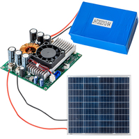 Controlador de Carga KHT 20A MPPT Potencia Nominal 300W/600W/1200W Sistema Inversor de Energía Solar Controlador de Carga Solar