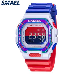 Montres pour enfants SMAEL 8059, étanches, colorées, bon marché, jouets pour garçons et filles - Product Image 5
