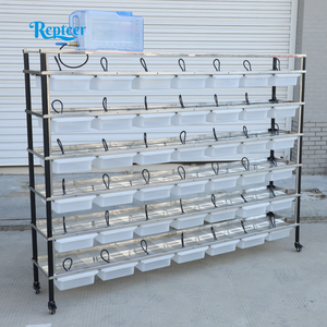 Système d'élevage de rats et de souris en acier inoxydable 304, boîtes en plastique, cages pour petits <span class=keywords><strong>animaux</strong></span>, système d'abreuvement automatique inclus - Product Image 1