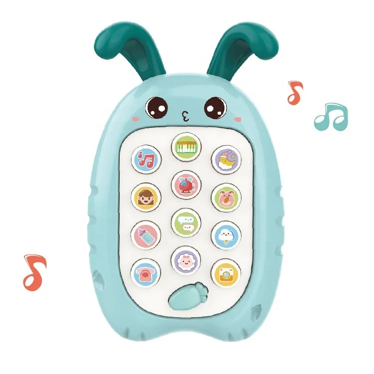 Variety music sound baby play toys rabbit educational phone musical baby toy for infant