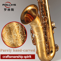 Professional High Grade Woodwind Instrument Manufacturer Wholesale Retail Comfortable Keys Q3 Bb Tenor Saxophone