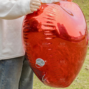 Inflatable Mirror Ball Large Event Decoration <b>Balloon</b> PVC Balls Shinny Sphere Gazing Globe Sealed Reflective <b>Customized</b> Inflatab - Product Image 3