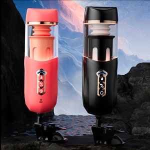 Godet de masturbation masculin entièrement automatique, 3 fréquences, télescopique, chauffant, séchant, avec fonction vocale, jouet pour adulte, étanche au quotidien - Product Image 1