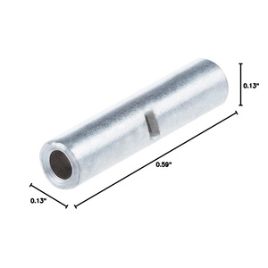 थोक पीतल गैर-इन्सुलेट बट कनेक्टर किट अनइन्सुलेट क्रिंगा तार कनेक्टर कॉपर संपर्क प्लास्टिक सामग्री शक्ति - Product Image 2
