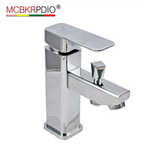 Robinet de lavabo carré à double usage avec douchette, robinet de lavabo multifonction chaud et froid - Product Image 1