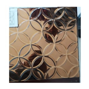 Pattern Design groove <b>Mirror</b> <b>Silver</b> U Grooved V Grooved <b>Mirror</b> for Decoration - Product Image 1