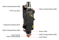 Tête de découpe laser à mise au point automatique Raytools BS12K 12kW avec système de vision XC3000 Pro et système de découpe de tubes XC4000T pour machine laser à fibre