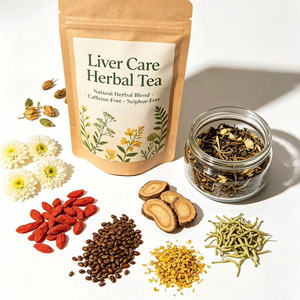 Té Herbal Natural para el Cuidado del Cuerpo en Bolsitas Piramidales, Crisantemo, Diente <span class=keywords><strong>de</strong></span> León, Raíz <span class=keywords><strong>de</strong></span> Bardana, Sin Cafeína, OEM, Marca Privada, Venta al Por Mayor - Product Image 1