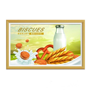 <span class=keywords><strong>2025</strong></span> mới 55 inch treo tường bằng gỗ khung ảnh kỹ thuật số Android Wifi HD hiển thị 1920*1080 Artic hình ảnh tự phục vụ kinh doanh - Product Image 6