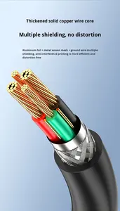 Câble USB 2.0 en cuivre ZZX avec blindage multicouche USB-A mâle vers USB-B pour le transfert <span class=keywords><strong>de</strong></span> données d'imprimante et la <span class=keywords><strong>connexion</strong></span> à l'ordinateur - Product Image 5