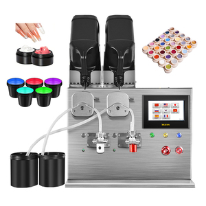 Máquina de llenado de esmalte de uñas, gel, <span class=keywords><strong>crema</strong></span>, pegamento, aceite esencial, brillo labial y perfume, de sobremesa, de cabezal simple o doble, para envases de 10ml y 50ml - Product Image 3