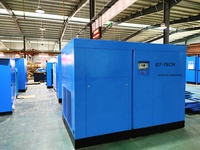 Compresseur d'air à vis basse pression à deux étages 110KW compresseur d'air 4bar 5bar 110kw compresseur d'air à vis industriel
