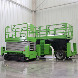 Elevador de tijera de plataforma hidráulica para vehículo móvil autopropulsado eléctrico CE e ISO de 4m, 6m, 8m, 10m, 12m, 14m, 16m, 18m - Product Image 2