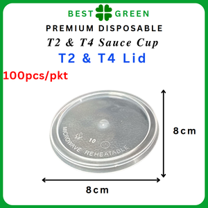 Cấp thực phẩm PP nhựa nước sốt cup với nắp | T2 (80ml) & T4 (110ml) | tròn | tùy chỉnh | rò rỉ bằng chứng | lò vi sóng an toàn - Product Image 6