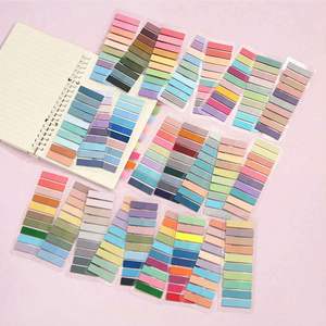 25 paquets de 5000 feuilles de notes autocollantes transparentes Kawaii en PET, autocollants d'index pour étudiants - Product Image 1