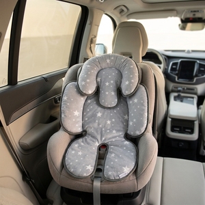 Coussin universel pour poussette bébé et enfant en bas âge avec support rembourré doux pour <span class=keywords><strong>la</strong></span> tête et le corps, compatible avec <span class=keywords><strong>la</strong></span> plupart des sièges auto, poussettes et landau - Product Image 6