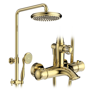 Diseño clásico expuestos lloviendo sistemas de ducha. - Product Image 4