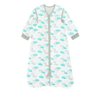 Sac de couchage en coton bambou durable imprimé sur mesure en gros sac de couchage confortable et biologique pour tout-petit avec fermeture éclair pour l'<span class=keywords><strong>hiver</strong></span> - Product Image 5