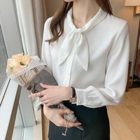 Camisas de Manga Larga, Blusas Casuales de Moda para Mujer, Blusas Sólidas, Ropa Elegante para Dama, Blusa 8533 #